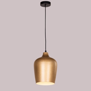 Wholesale luxury pendant light custom textured gold hanging <b>lamp</b> manufacturer offers bulk nordic brass <b>vase</b> shade ceiling - Product Image 1