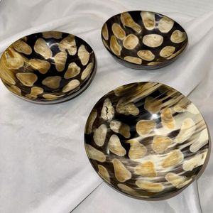 Tazón Redondo de Cerámica con Patrón de Concha de Tortuga, Estilo Chino Tradicional Vintage, Apto para Alimentos, para Uso en la Cocina - Product Image 4