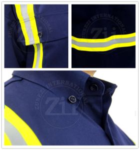 Chemise de travail FR 100% coton American Welding Works en vente, prix de gros, bonne qualité, vêtements de sécurité industrielle - Vêtements de travail FR pour hommes - Product Image 5