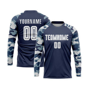 Camiseta de Fútbol Profesional de Alta Calidad BAND BROTHERS, Camiseta Deportiva de Manga Larga, Transpirable, de Secado Rápido, de Poliéster, con Logotipo Personalizado - Product Image 1