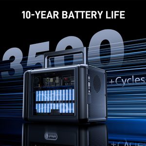 FF for Flashfish 1200W Portable Power Station 968Wh LiFePO4 High-Capacity <b>Solar</b> Battery Backup <b>Generator</b> with 4*AC Outpus - Product Image 4