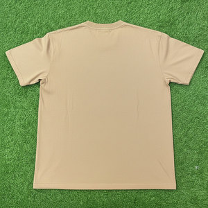เสื้อยืดโอเวอร์ไซส์ลายกราฟิกสไตล์สตรีทสำหรับผู้ชาย วัยรุ่น ผ้าคอตตอนหนา พิมพ์ลายหน้าอกโดดเด่น คอกลม รับผลิตตามแบบ OEM ขายส่งจำนวนมาก - Product Image 2