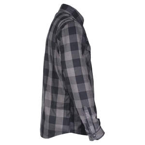 Camisa de Franela a Cuadros de Manga Larga para Hombre, de Alta Calidad, Corte Regular, Informal, con Botones, Suave, Cálida, Transpirable, de Algodón, Diseño Personalizado - Product Image 6