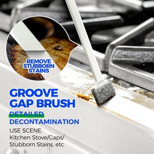 Juego de cepillos de limpieza para el hogar Holikme, cepillo para fregar, cepillo para cocina y baño, cepillo para azulejos de la ducha y el suelo, para uso doméstico - Product Image 4