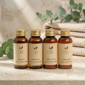 Luxury Custom Mini Plastic Hotel <b>Shampoo</b> Bottles 30ml <b>Moisturizing</b> Basic Cleaning Hospitality Supply Bathroom Accessory Sets - Product Image 6