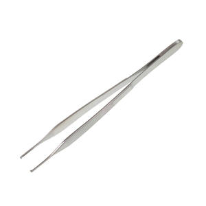 Pince à tissus Adson en acier inoxydable à mâchoires dentelées, instrument chirurgical manuel pour bloc opératoire - Product Image 5