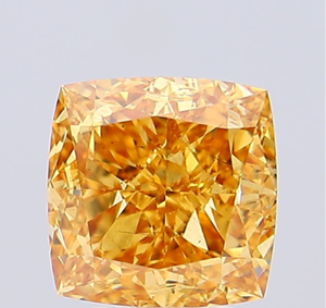 เพชร CVD ทรงคุชชั่น น้ำหนัก 4.86 กะรัต สีน้ำตาลเหลืองสดใส ระดับความสะอาด VS1 ได้รับการรับรองจาก IGI รหัสสินค้า LG 638444363 จาก ROYAL GEMS - Product Image 1
