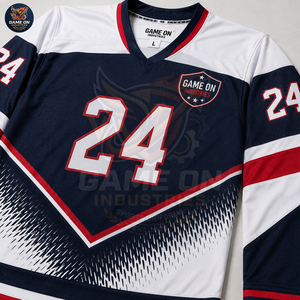 Premium Sublimated Team Wear Breathable Athletic Sportswear Custom Made Ice Hockey Jersey and Protective Pants Uniform Sets - Product Image 5