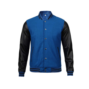 Chaqueta universitaria personalizada con inicial y parche de chenilla, chaqueta de merchandising universitario, chaqueta de merchandising para aficionados, chaqueta universitaria personalizada. - Product Image 5