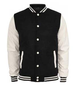 Veste universitaire pour homme la plus vendue, 100 % laine, logo frontal, saison hiver, tailles disponibles, fournisseur de premier plan - Product Image 1