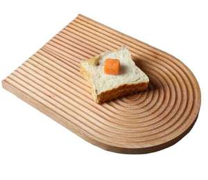 Bandeja de cocina de madera con diseño de arco bohemio nórdico, tabla de charcutería, mesa de centro, duradera, antimoho, apta para lavavajillas, gruesa - Product Image 6