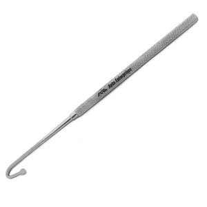 Herramienta Veterinaria Quirúrgica: Gancho Snook para Ovariectomía, Instrumento Médico de Precisión con Punta de Bola para Cirugía Animal - Product Image 1