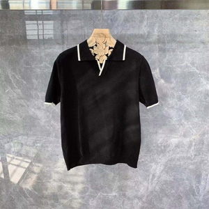 เสื้อเชิ้ตคลาสสิกผ้าฝ้ายแท้ 100% ทรงปกติ สวมใส่สบาย น้ำหนัก 220 กรัม ผ้าเจอร์ซีย์เนื้อแน่น ปักลายเรียบๆ  ออกแบบโลโก้ได้ตามต้องการ แห้งเร็ว ระบายอากาศได้ดี - Product Image 4