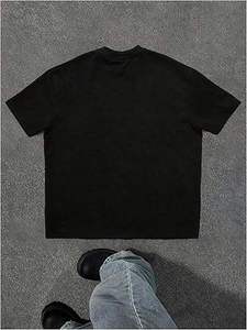 Camiseta Unisex Oversize de Corte Holgado Estilo Urbano Personalizada 2026 Tendencia Algodón Pesado 100% Transpirable con Logo OEM para Marcas - Product Image 2