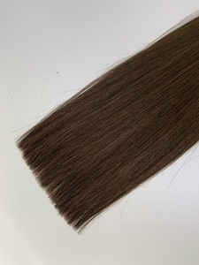 Precio al por mayor Extensiones de cabello a granel Cabello virgen Double Drown 100 gramos Todos los colores 22 pulgadas - Product Image 4