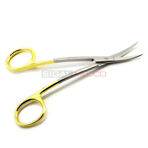 SIGAL MEDCO La Grange Manual Scissors 4.52 Inch High Quality Stainless Steel CE Certified Dental Surgical Instruments - Product Image 4