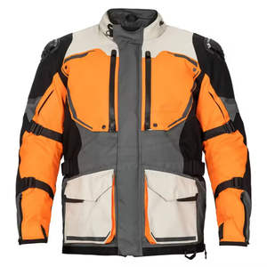 Nueva Chaqueta de Motociclismo de Cuero Personalizada de Alta Calidad para Hombre, Talla Grande, Transpirable - Product Image 1