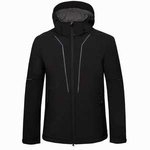 Veste tactique d'hiver à capuche en polaire personnalisée pour le camping et la randonnée, imperméable, softshell pour homme avec OEM - Product Image 6