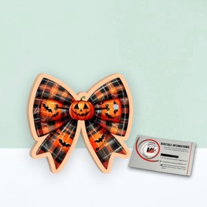 Outils pour cils magnétiques à marque privée Halloween Bow, incluant des supports pour cils en plastique multifonctionnels et réutilisables, motifs Cœur et Fleur - Product Image 3