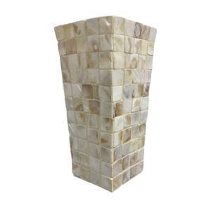 Vase de table élégant en perles artisanales - Product Image 4