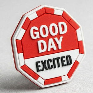 Custom Made Rubber Patches With Fine 3D Molded Details Durable Surface Material And Strong Backing Support - Product Image 1