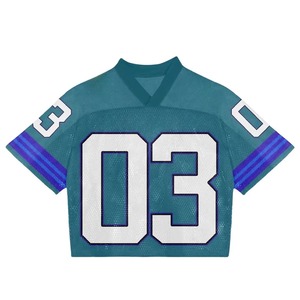 Camiseta Deportiva de Malla Corta y Holgada para Fútbol Americano - Product Image 3