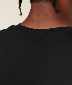 Men's <b>Black</b> Sleeveless <b>Tank</b> <b>Top</b> O-Neck Solid Knitted Casual Wear - Product Image 6