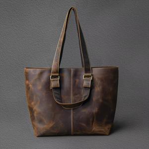 Sac à bandoulière en cuir véritable pour femme, sac fourre-tout tendance, sac à main en cuir LTB-0209 - Product Image 2