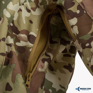 เสื้อแจ็คเก็ตซอฟต์เชลล์คอตั้งปักโลโก้ได้ กันน้ำ กันลม เหมาะสำหรับงานกลางแจ้ง มีกระเป๋าหน้า ผลิตจากโรงงาน - Product Image 6