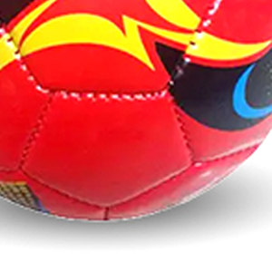 Professional-Grade Children's Red PU Soccer Ball – <b>Hand</b> <b>Stitched</b> Mini Football for Indoor Made In Pakistan - Product Image 3