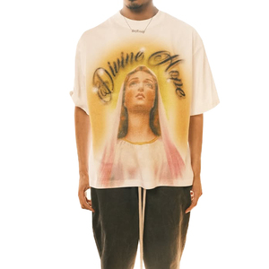 ผู้ผลิตเสื้อยืดคอตตอนทรงโอเวอร์ไซส์แบบครอป สตรีทแวร์ เนื้อผ้าหนา ล้างสีแบบแอซิดวอช พิมพ์ลายกราฟิก - Product Image 4