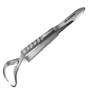 <b>Clamp</b> for Veterinary Surgery Medical Applications Craft 85mm Jones Stainless Steel Microsurgery Forceps - Product Image 5