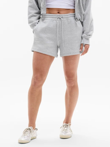 Shorts de sport décontractés en molleton de coton pour femmes, de haute qualité, avec cordon de serrage, logo personnalisé, pour fitness et gym, vente en gros - Product Image 6