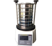 Machine de tamisage ultrasonique de laboratoire avec moteur automatique monocouche pour le tamisage de la farine de blé et du sable de millet