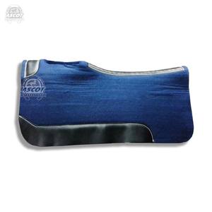 Tapis de selle pour cheval en cuir et feutre de laine, très demandé, pour l'équitation, logo personnalisé - Product Image 4