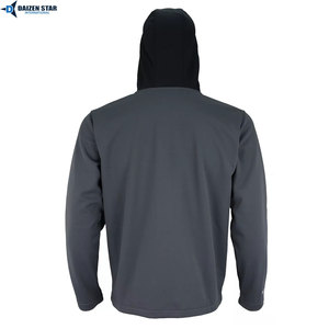 Chaqueta Softshell Personalizable con Capucha, Unisex, Casual, para Exteriores, con Cuello Alto, Bolsillo Frontal, Resistente al Viento, Transpirable y Ecológica para Invierno - Product Image 2