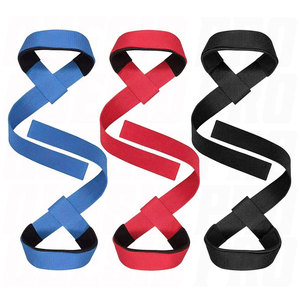 Weight Lifting <b>Straps</b> with Palm Guard for Strength Training Unisex Durable Gym Wrist Support Anti Slip Grip Enhancement Deadlift - Product Image 1