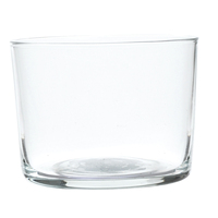 Ensemble de 6 verres à eau modernes en verre transparent Excelsa, lavables au lave-vaisselle, pour les fêtes, 8x8x6 cm