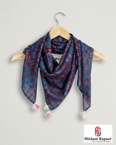 Pañuelo de Seda de Lujo para Mujer con Estampado Digital, Suave y Ligero, Cuadrado, Fabricante OEM de Telas, Personalizado - Product Image 2