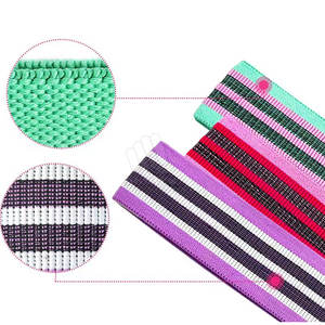 Bande de Résistance pour Hanches en Néoprène, Élastique, Antidérapante, Écologique, Résistance Moyenne, pour Exercices de Fitness et Musculation des Fessiers - Product Image 3