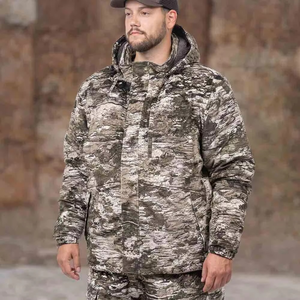 Chaqueta de Caza Unisex para Otoño e Invierno, Impermeable, Resistente al Viento, Camuflaje, Soft Shell, Frente de Poliéster, Ropa para Exteriores - Product Image 5