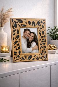 Marco de Fotos de Resina Grabado Personalizado con Diseño Personalizado para Regalos de Boda, Cumpleaños y Aniversario - Product Image 6