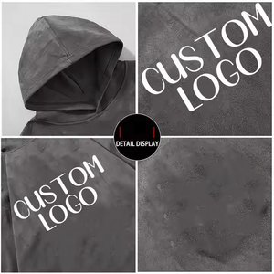 เสื้อฮู้ดดี้ผู้ชายแบบสั่งทำพิเศษ พิมพ์ลายคุณภาพสูง เนื้อผ้าฟลีซ ระบายอากาศได้ดี ใส่ได้ในฤดูหนาว ทรงโอเวอร์ไซส์ ผ้าฝ้าย 100% - Product Image 6