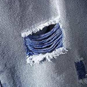 Pantalones Cortos de Mezclilla para Hombre Hechos a Medida, Diseño Nuevo, Pantalones Cortos de Mezclilla de Algodón para Hombre - Product Image 5