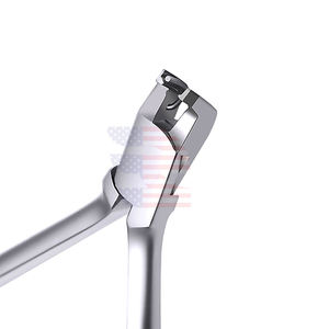 Cortador de extremo distal profesional Alicates de mango largo 0.025 \ "Instrumento quirúrgico dental de acero inoxidable alemán para corte de alambre seguro - Product Image 5