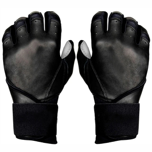 High Quality Leather Hot Selling Baseball Batting Gloves Non Slip Adult Unisex Lightweight - Product Image 3