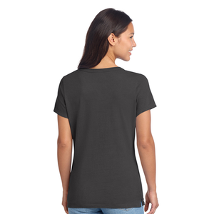2026 <b>Top</b> selling and <b>Women's</b> V-Neck Short Sleeve Knitted Solid Color Casual T-Shirt Regular Fit All Seasons Use T Shirts - Product Image 4