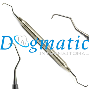 Ensemble de 7 instruments dentaires Gracey Curette en acier inoxydable chirurgical, manuels et réutilisables, pour le nettoyage parodontal - Product Image 6