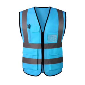 Chaleco de Seguridad Reflectante para Trabajo con Bolsillos, Chaleco de Alta Visibilidad para Construcción - Product Image 3