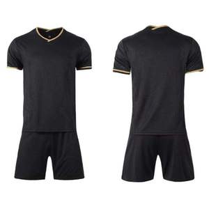 Vêtements de sport de haute qualité, respirants, 100% polyester, séchage rapide, broderie 3D sur le devant, fabrication en usine, uniforme de football, couleur personnalisée - Product Image 1